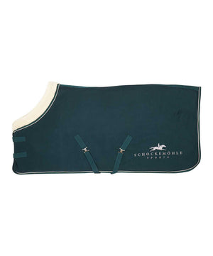 CLEAROUT-Schockemohle Premium Fleece Rug with Faux Fur Collar| Horse Coolers|Brand: Schockemohle Sports