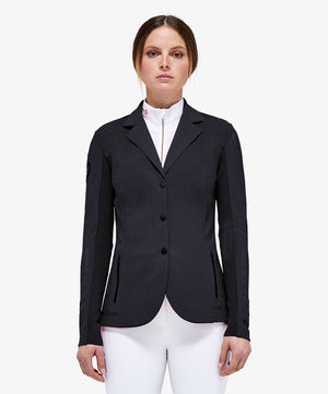 CT revo Perforated Light Tech Knit Zip show Coat Black front view