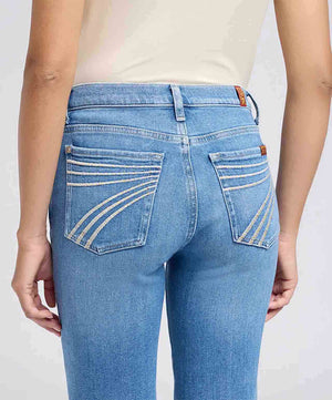 7 For All Mankind Womens Dojo Bluehaven Jeans 36