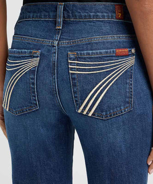 7 For All Mankind Womens Dojo Tailorless Indiglow Jeans.