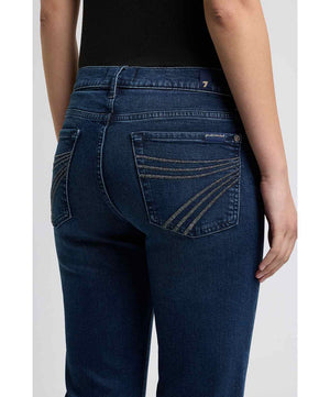 7 For All Mankind Womens Spill with Raw Dojo Jeans,