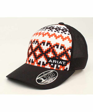 Ariat Offset Aztec Ball Cap| Equestrian Hats|Brand: Ariat