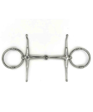 AJR Sport Jointed Fulmer Full Cheek Gag Bit.