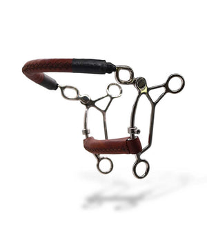 AJR Sport Leather Covered Morph Hackabit w Leather Covered Nose Short Shank.