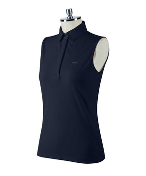 CLEAROUT-Animo Bartek Ladies Sleeveless Polo Shirt.| Women's Horse Riding Tops|Brand: Animo