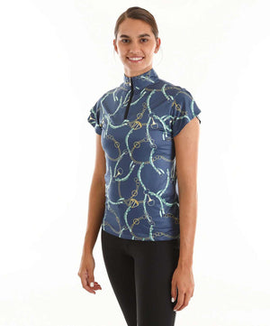 All Things Equestrian Short Sleeve Riding Top.