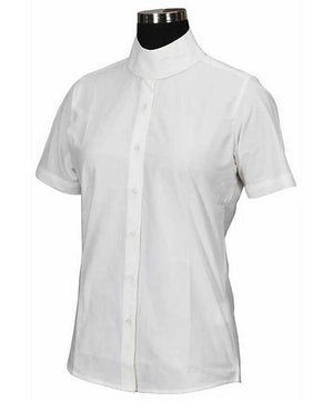 CLEAROUT Tuffrider Ladies Cotton Short Sleeve Show Shirt| Women's Show Shirts|Brand: Tuff Rider