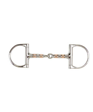 Dee Bit With Rollers| Dee Ring Snaffle Bits|Brand: House