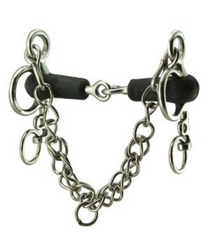 Rubber Pelham Tom Thumb Jointed Bit| Jointed Pelham Bits|Brand: House