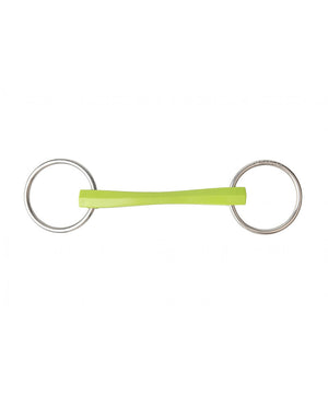 Flexi Green Soft Mullen Mouth Loose Ring Bit.