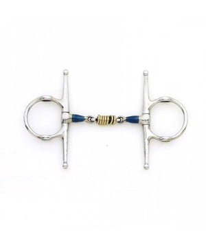 Full Cheek Gag with Brass Roller Disks.
