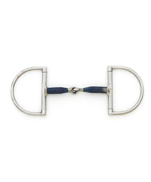 Blue Steel Hunter Dee| Dee Ring Snaffle Bits|Brand: Cavalier