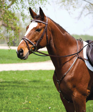 HDR Pro Stress Free Mono Crown Padded Flash Bridle with Reins.
