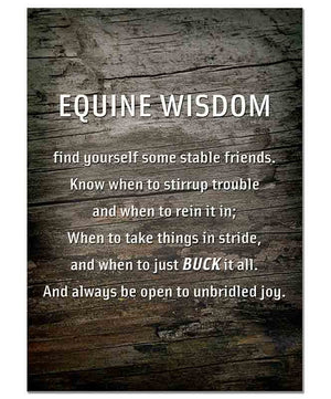 Greeting Card| Horse Writing & Crafts|Brand: House