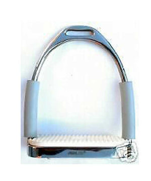Flexi Stirrup with Grey Rubber| Stirrups|Brand: House