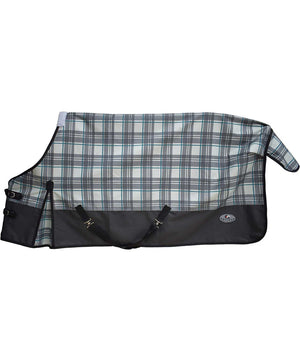 Goliath 1200D Plaid Horse Rain Sheet.