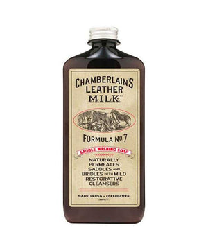 Chamberlain's Leather Milk Saddle Washing Soap 12oz| Leather Care Products|Brand: Chamberlain's