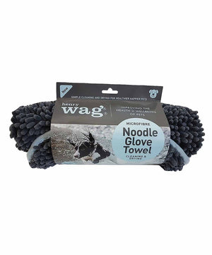 Henry Wag Microfibre Noodle Glove Towel, 80cm x 35cm.