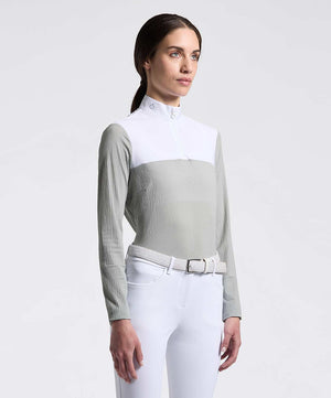 Cavalleria Toscana Ladies Stripe Jersey Long Sleeve Competition Shirt.