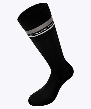 Cavalleria Toscana CZN044 Embroidered Sock, Black.