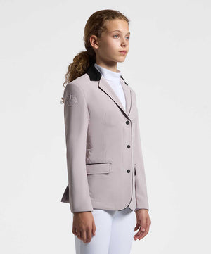 Cavalleria Toscana Girl's Zip Competition Show Jacket SS26.