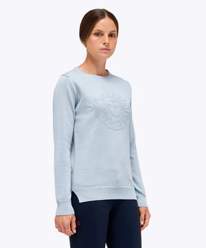 Cavalleria Toscana MAD122 Orbit Boat Neck Sweater.