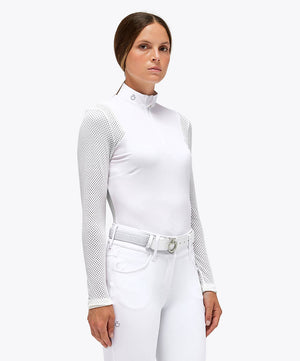Cavalleria Toscana POD341 Mesh Ladies Show Shirt.