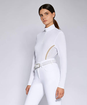 Cavalleria Toscana POD377 Show Shirt in White.