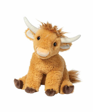 Douglas Cuddle Toy Scottie Highland Cow Soft.