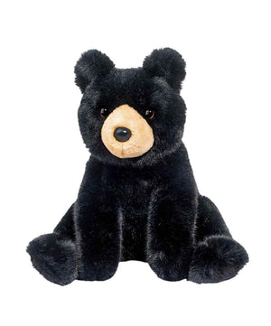 Douglas Cuddle Toy Woodsie Black Bear Super Soft.