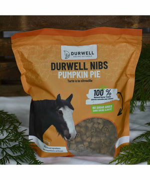 Durwell Nibs Horse Treats 1.2kg, Pumpkin.