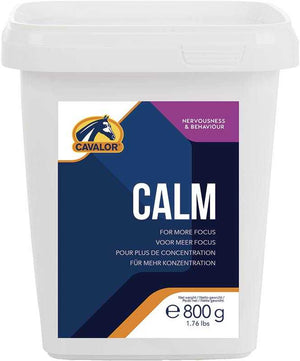 800g bucket of Cavalor Calm.