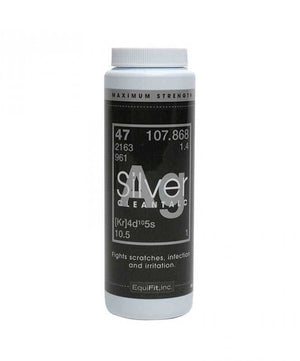 EquiFit AGSilver Max Strength Clean Talc 8oz| Wound & Skin Treatments|Brand: Equi-Fit