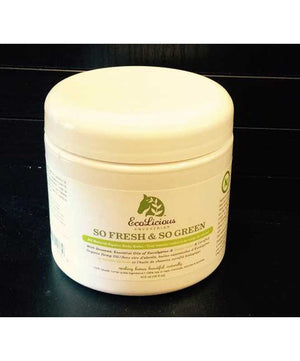 Ecolicious So Fresh & So Green equine body balm.