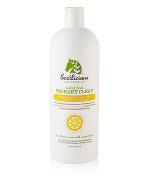 Ecolicious Squeaky Green and Clean Shampoo.
