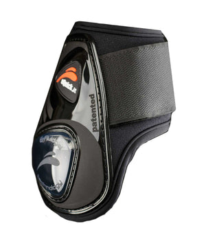eQuick eShock Legend Rear Jump Boots with Velcro closure.