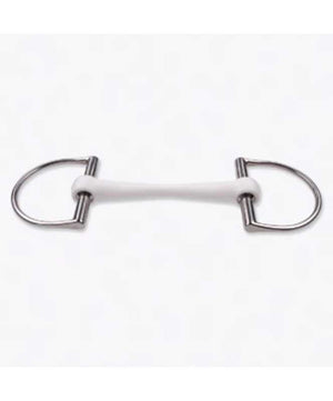 Trust Inno Sense Dee Flexi Soft Bit -20mm| Dee Ring Snaffle Bits|Brand: Trust Bits