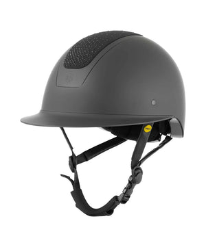 Equinavia Crown MIPS Riding Helmet Black Crystal.