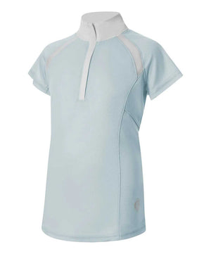 Equinavia Lotta Kids Short Sleeve Show Shirt SS26, Sweet Blue.