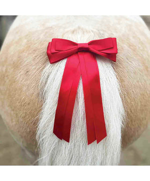 Equetech Horse Warning Tail Ribbon.