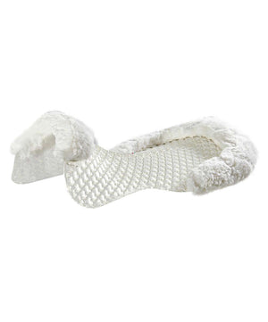 Acavallo Respira Cut Out Sheepskin Half Pad.
