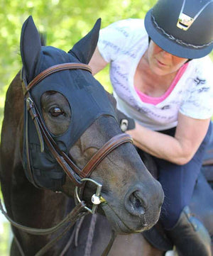 Fenwick Liquid Titanium Mask with Sound Reducing Ears| Flymasks & Flyveils|Brand: Fenwick Equestrian