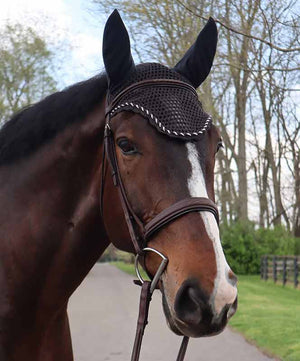 Fenwick Liquid Titanium Mesh Ear Bonnet| Flymasks & Flyveils|Brand: Fenwick Equestrian