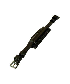 Fairfax Bridle Flash or Grackle Strap with Pad, Black.