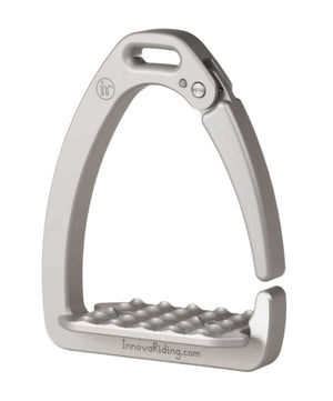 Innova Riding Olympia Stirrups, Silver.