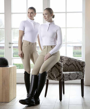 HKM Ladies Hunter Long Sleeve Show Shirt.| Women's Show Shirts|Brand: HKM
