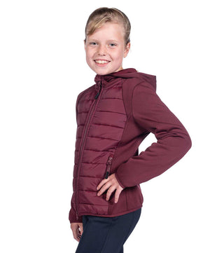 HKM Kid's Anni Jacket in Raspberry.