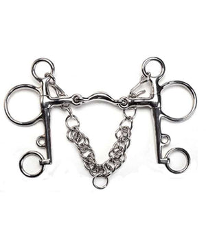 Pelham - Quarter Moon| Ported Pelham Bits|Brand: Jacks