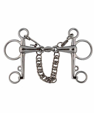 Pelham - Elliptical Link| Jointed Pelham Bits|Brand: Jacks