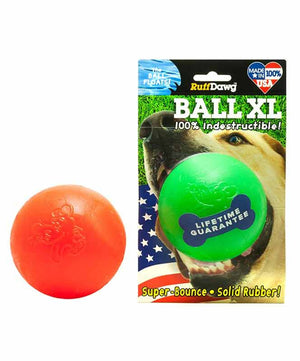 Ruff Dawg Ball XL - Assorted Colours| Dog Accessories|Brand: Jacks